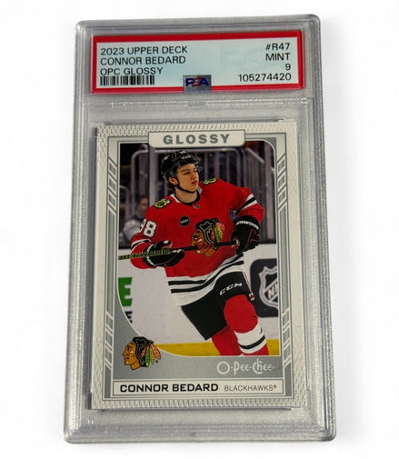 2023 Upper Deck Connor Bedard OPC Glossy Rookie Card – Mint Condition - Flip Side CollectiblesHockey CardUpper Deck