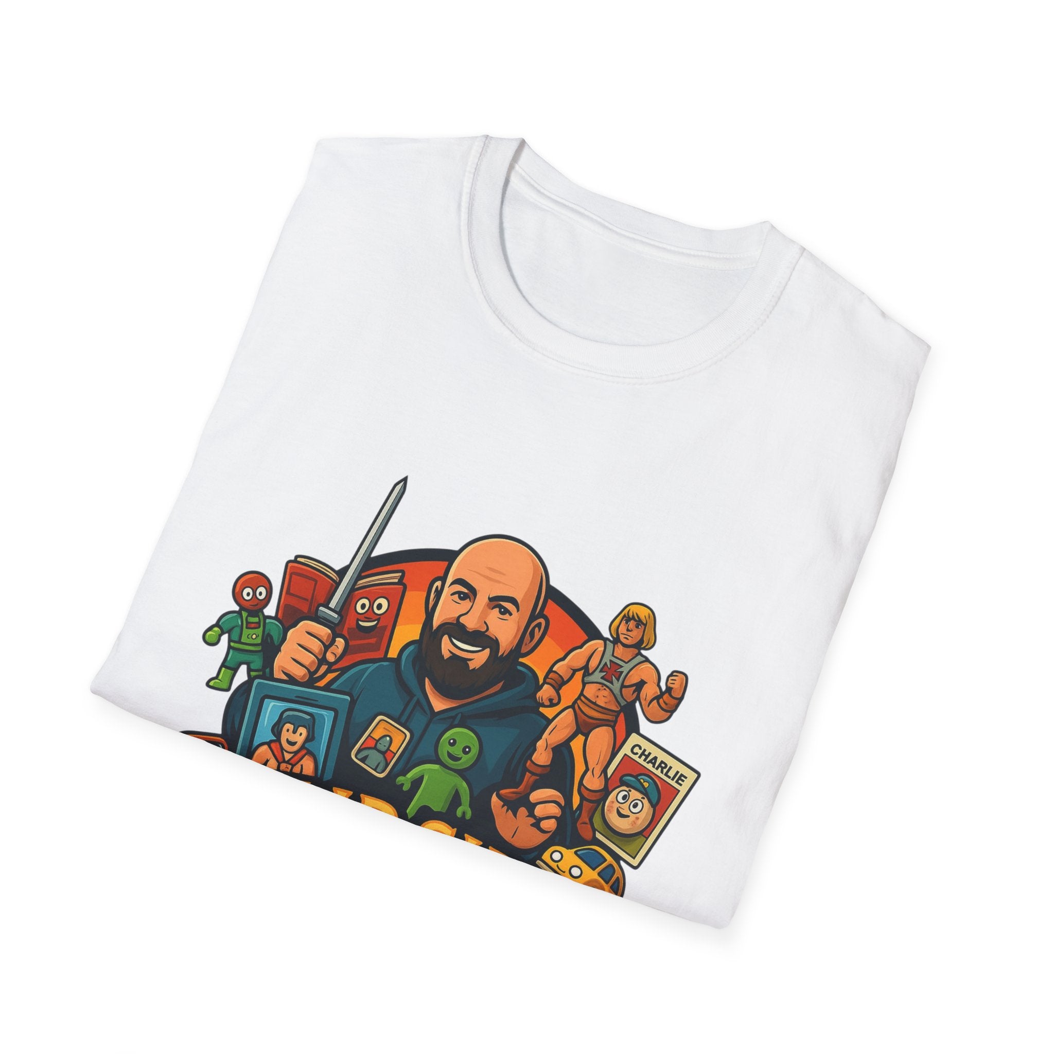 Flip Side Collectibles Unisex Softstyle T-Shirt | Graphic Tee, Casual Wear, Vintage Style, Gift for Collectors, Fun T-Shirt