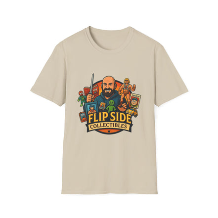 Flip Side Collectibles Unisex Softstyle T-Shirt | Graphic Tee, Casual Wear, Vintage Style, Gift for Collectors, Fun T-ShirtPrintifyT-ShirtSSandCottonCrew neckDTG3