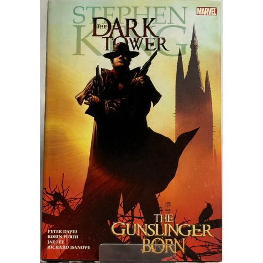 Stephen Kings The Dark Tower: The Gunslinger Born Signed By Peter David Hardcover