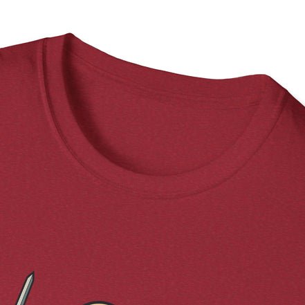 Flip Side Collectibles Unisex Softstyle T-Shirt | Graphic Tee, Casual Wear, Vintage Style, Gift for Collectors, Fun T-ShirtPrintifyT-ShirtSHeather CardinalCottonCrew neckDTG44