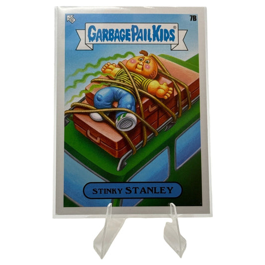 Garbage Pail Kids Stinky Stanley Humor Card 7B Rare Collectors Item Topps 2021 With Protective Sleeve