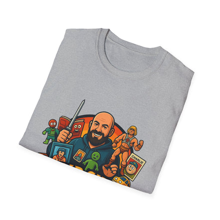 Flip Side Collectibles Unisex Softstyle T-Shirt | Graphic Tee, Casual Wear, Vintage Style, Gift for Collectors, Fun T-ShirtPrintifyT-ShirtSHeather CardinalCottonCrew neckDTG24