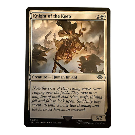 Magic: The Gathering Card Knight Of The Keep 2023 Edition