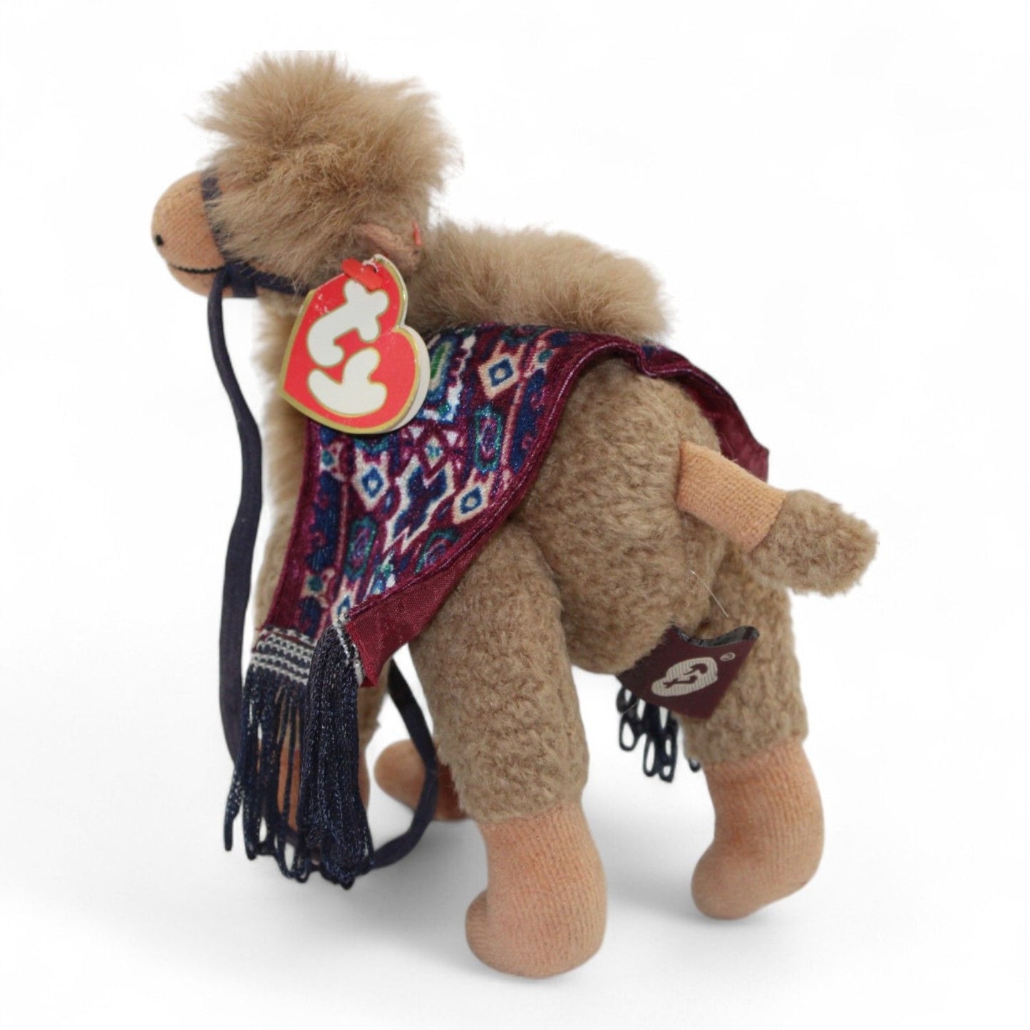 TY Attic Treasures "Lawrence" The Camel 1993 Vintage Plush Collectible Toy With Saddle Rare Retired