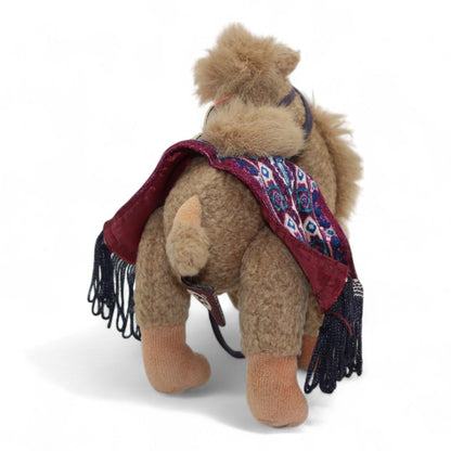 TY Attic Treasures "Lawrence" The Camel 1993 Vintage Plush Collectible Toy With Saddle Rare Retired