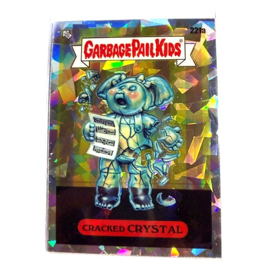 Garbage Pail Kids Cracked Crystal Card 221a Holographic Atomic Parallel