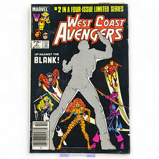 Marvel West Coast Avengers Comic #2 Limited Series 1984 First Print 75¢ Cover Price