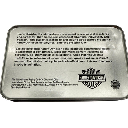Harley-Davidson Dyna Super Glide Limited Edition Collector Tin With Sealed Playing Cards