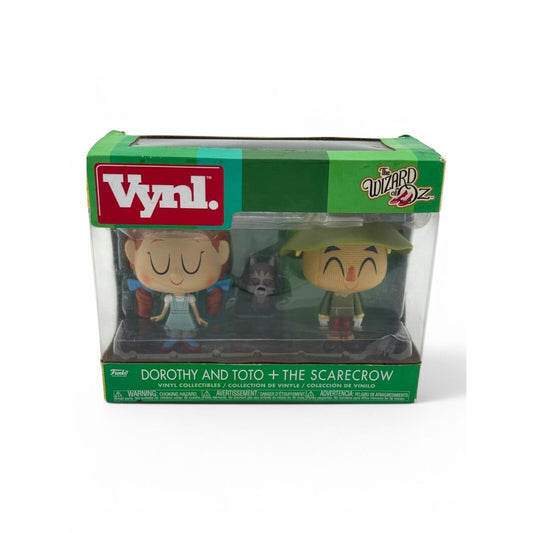 Funko Vynl Wizard of Oz Dorothy Toto Scarecrow 2-Pack Vinyl Figure Boxed NIB DMG