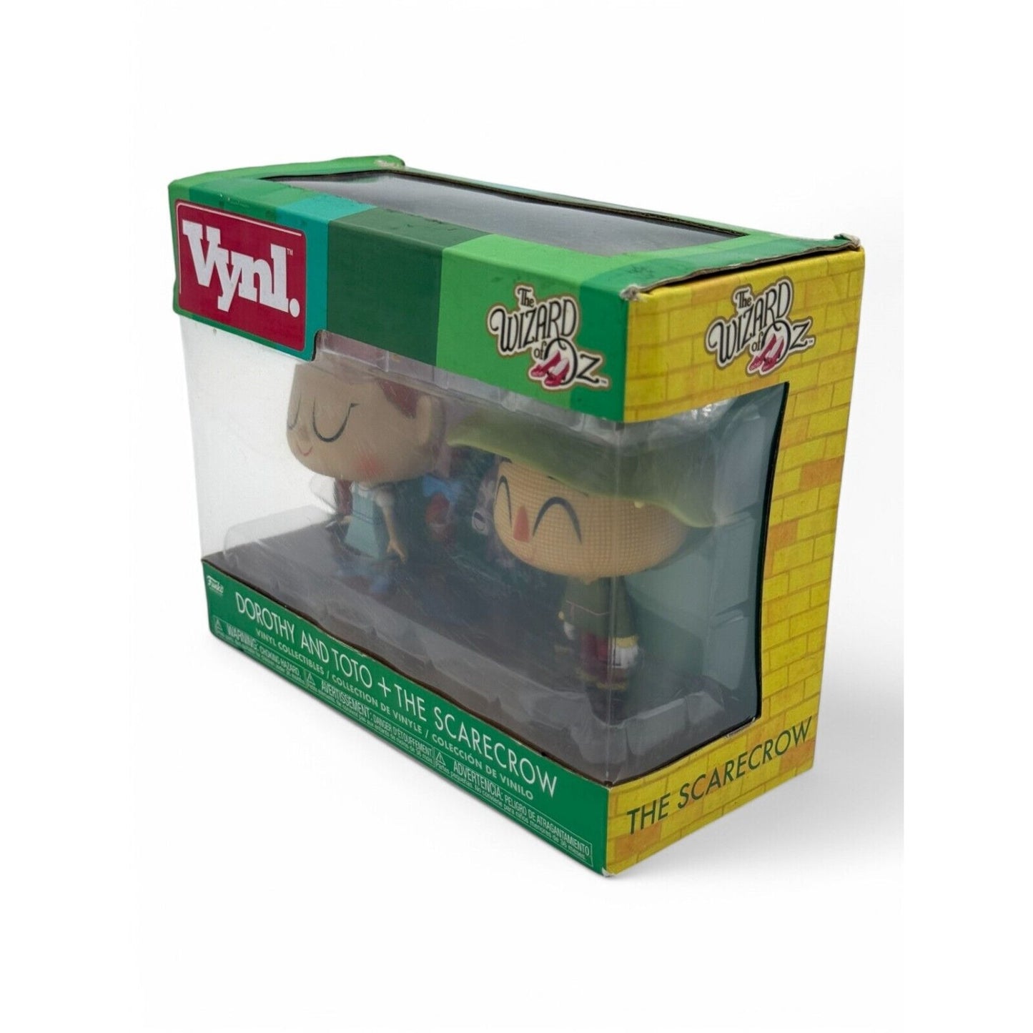 Funko Vynl Wizard of Oz Dorothy Toto Scarecrow 2-Pack Vinyl Figure Boxed NIB DMG