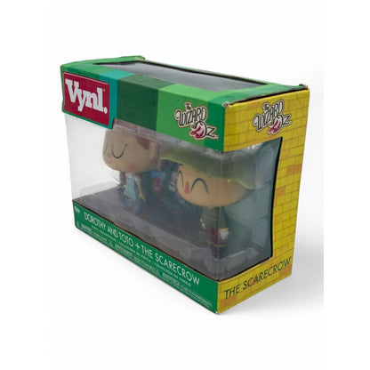 Funko Vynl Wizard of Oz Dorothy Toto Scarecrow 2-Pack Vinyl Figure Boxed NIB DMG