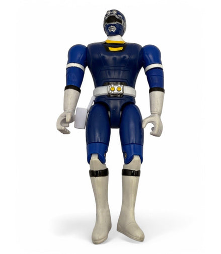 Vintage 1997 Bandai Power Rangers Turbo Blue Ranger 5.5” Action Figure Loose