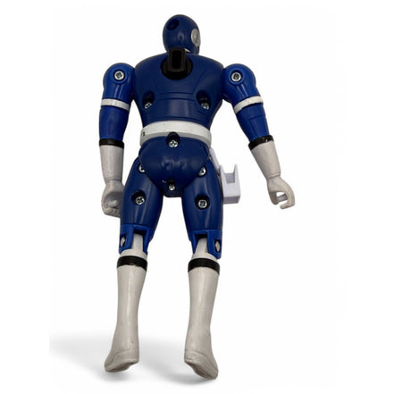 Vintage 1997 Bandai Power Rangers Turbo Blue Ranger 5.5” Action Figure Loose