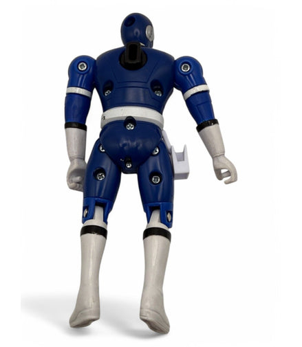 Vintage 1997 Bandai Power Rangers Turbo Blue Ranger 5.5” Action Figure Loose