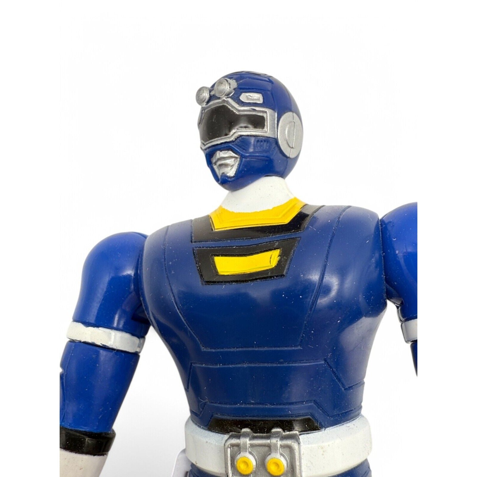 Vintage 1997 Bandai Power Rangers Turbo Blue Ranger 5.5” Action Figure Loose