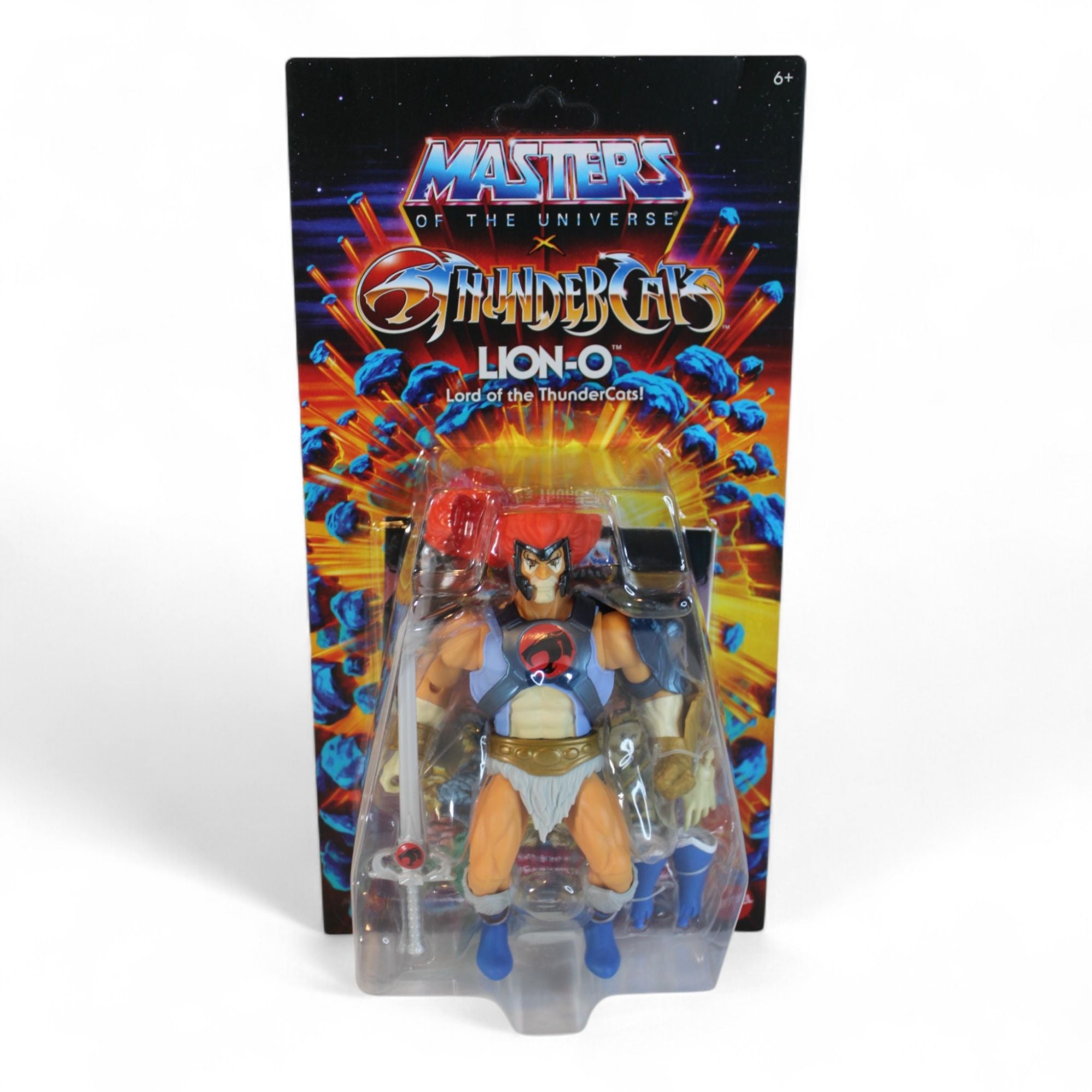 Packaged Lion-O action figure from ThunderCats Masters of the Universe