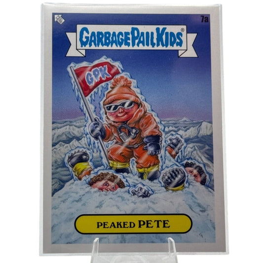 2023 Garbage Pail Kids Go On Vacation Series Peaked Pete 7a Trading Card By Topps