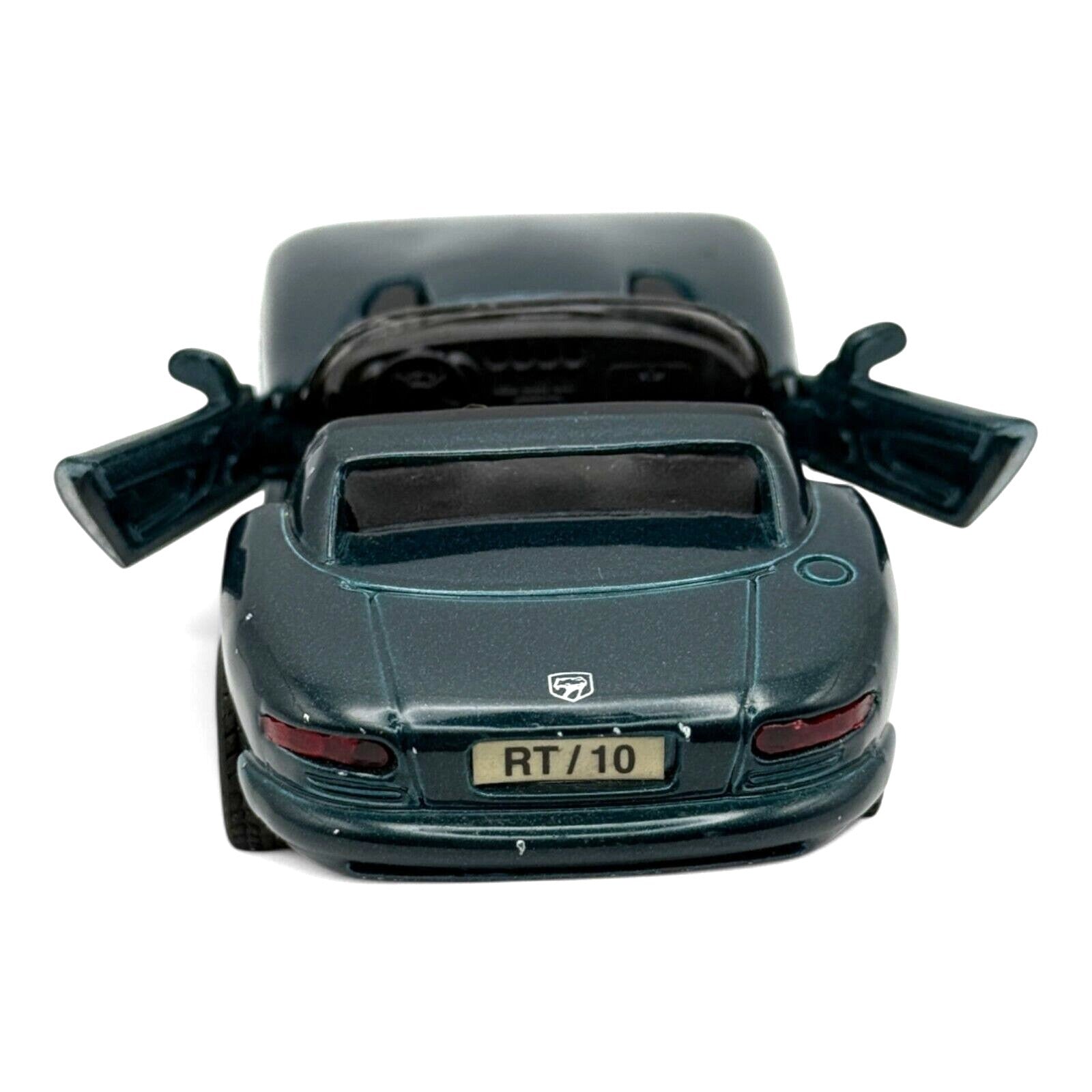 Dodge Viper RT/10 Die-Cast Model Car Dark Green 1:43 Scale Collectible Toy Car With Opening Doors & Detailed Interior