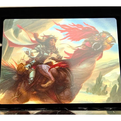 Magic The Gathering Art Series Frontier Seeker Trading Card Outlaws Of Thunder Junction 2/54