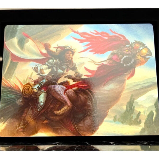 Magic The Gathering Art Series Frontier Seeker Trading Card Outlaws Of Thunder Junction 2/54