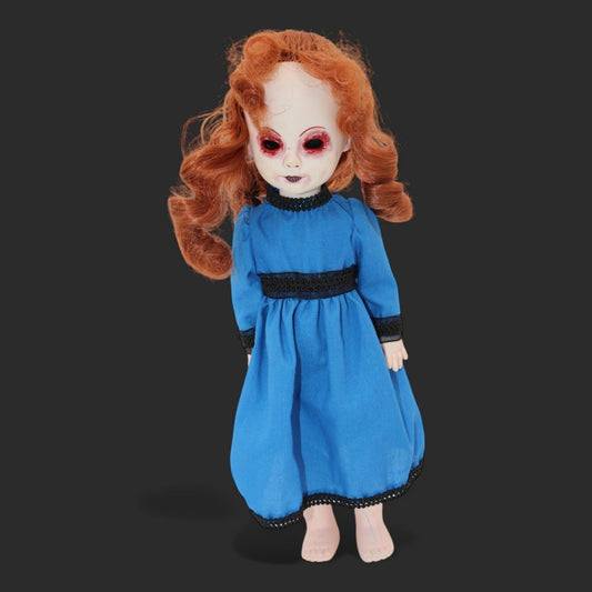 Living Dead Dolls Series 12 Tessa Doll With Red Hair & Blue Dress