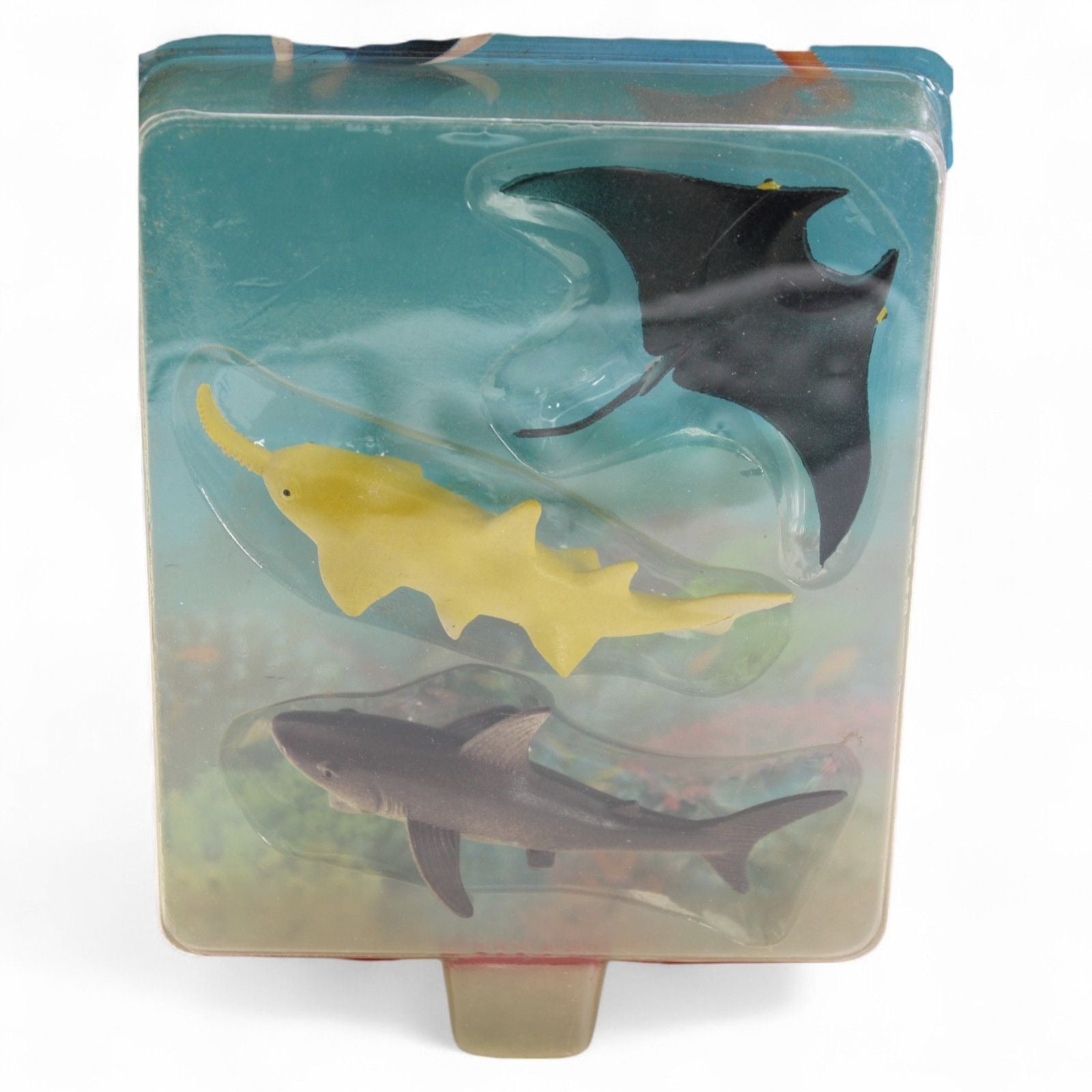 Imperial Creatures Of The Sea Collectible Toy Set With Shark Stingray & Sawfish
