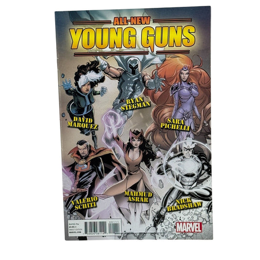All-New Marvel Young Guns Comic Book Featuring Top Artists & Iconic Heroes