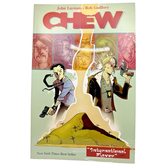 Chew Volume 2 International Flavor Signed By John Layman Image Comics Paperback