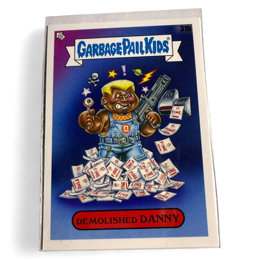 Garbage Pail Kids Demolished Danny Trading Card #31b