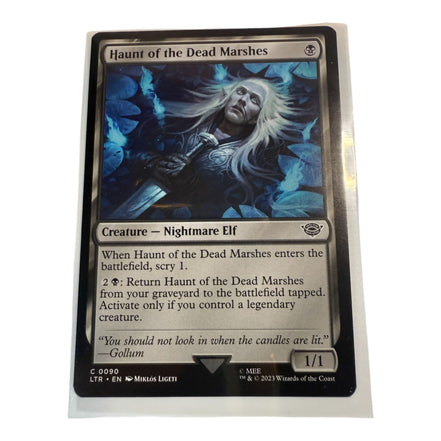 Magic The Gathering Haunt Of The Dead Marshes Card