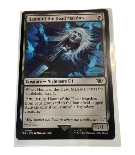 Magic The Gathering Haunt Of The Dead Marshes Card