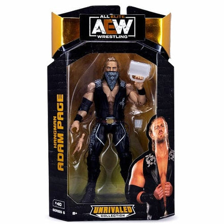 AEW All Elite Wrestling Unrivaled Collection Action Figure - Select Figure(s) - Flip Side CollectiblesAction & Toy FiguresToyShnip40 Hangman Adam Page