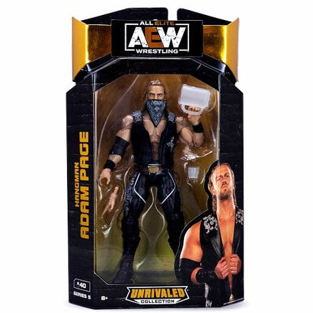 AEW All Elite Wrestling Unrivaled Collection Action Figure - Select Figure(s) - Flip Side CollectiblesAction & Toy FiguresToyShnip40 Hangman Adam Page