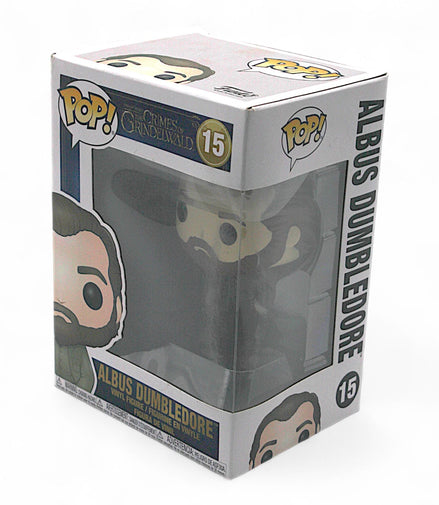 Side view of Albus Dumbledore Funko Pop Vinyl Figure box