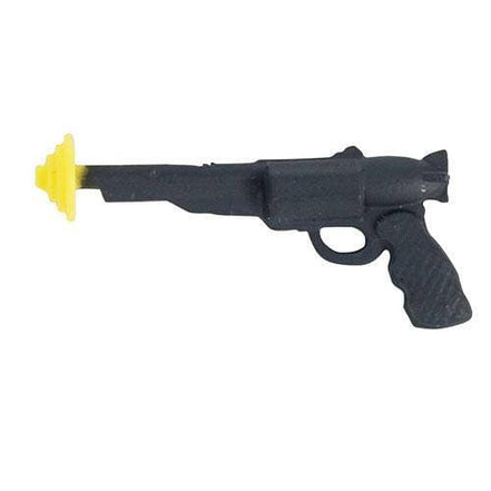 Black toy gun accessory
