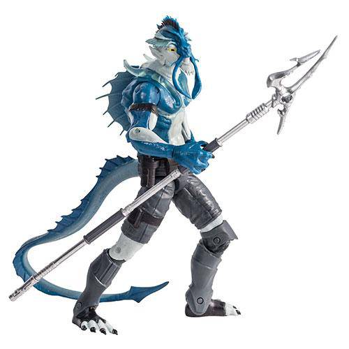 El Ray action figure holding a spear