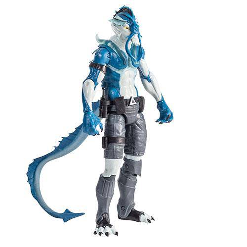 Side view of El Ray action figure