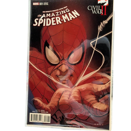 Amazing Spider-Man #1 Civil War II Variant with Phil Noto cover art