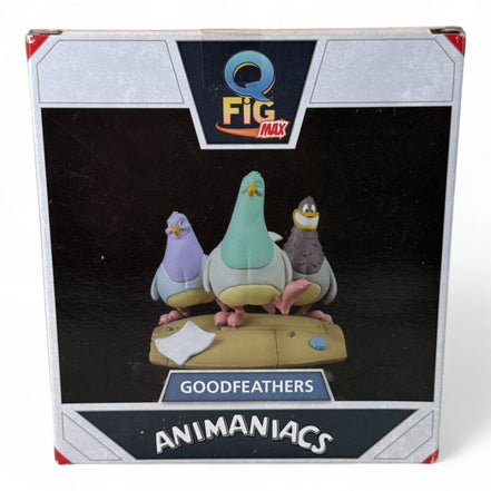 Animaniacs Goodfeathers QMx Q - Fig Max Collectible Figure With Box - Flip Side CollectiblesVinyl FigureQMx