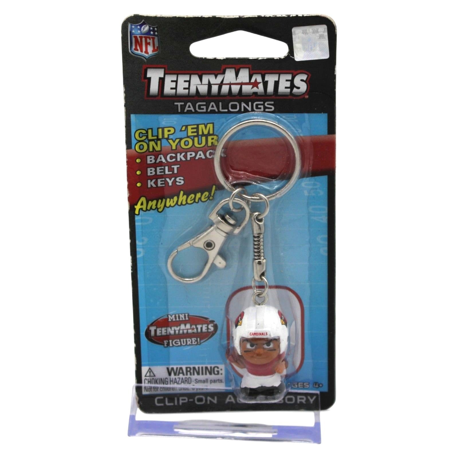 Arizona Cardinals TeenyMates Keychain - NFL Tagalongs – footballTeenyMatesSports - Collectibleaccessoryarizonacardinals1