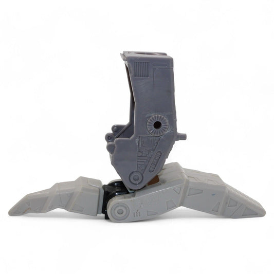Gray and purple Transformer Armada Unicron replacement foot and lower leg