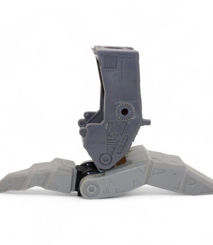 Gray and purple Transformer Armada Unicron replacement foot and lower leg
