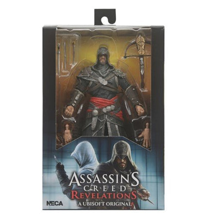 Packaged Ezio Auditore action figure from Assassin's Creed Revelations