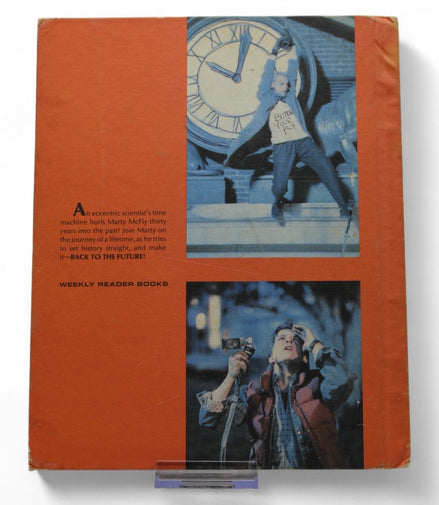 Back To The Future Story Book Vintage Hardcover 1985 – 1985 movie - Flip Side CollectiblesVintage BookWeekly Reader Books