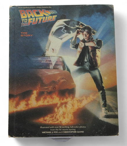 Back To The Future Story Book Vintage Hardcover 1985 – 1985 movie - Flip Side CollectiblesVintage BookWeekly Reader Books