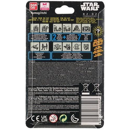 Bandai Star Wars Tamagotchi Nano Digital Pet - Select Figure(s) - Flip Side CollectiblesVideo GameToyShnipHologram R2 - D2