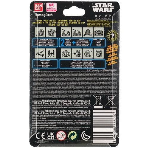 Bandai Star Wars Tamagotchi Nano Digital Pet - Select Figure(s) - Flip Side CollectiblesVideo GameToyShnipHologram R2 - D2