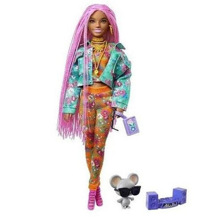 Barbie Extra Doll - Select Figure(s) - Flip Side CollectiblesFashion DollToyShnipDoll 10 - Pink Braids
