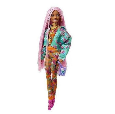 Barbie Extra Doll - Select Figure(s) - Flip Side CollectiblesFashion DollToyShnipDoll 10 - Pink Braids